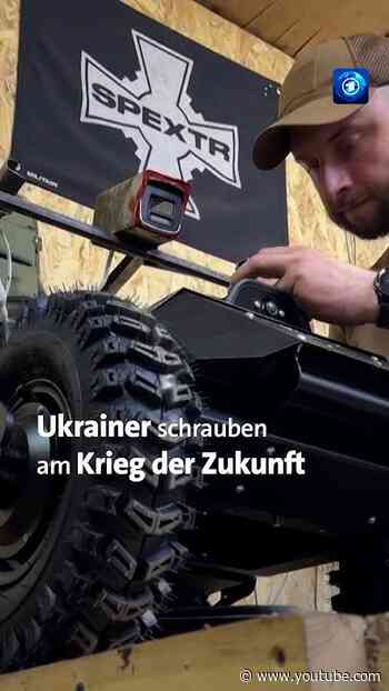 Drohnenbau in der Ukraine #tagesschau #nachrichten #ukraine #drohnen