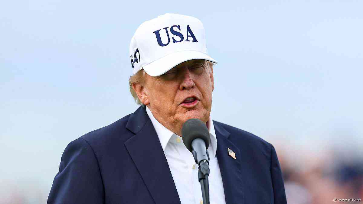 "Alle haben mich damit genervt": Trump nimmt Whiskey-Zoll zurück - und lässt sich feiern