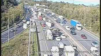 M60 and M56 LIVE updates as long queues build after two incidents