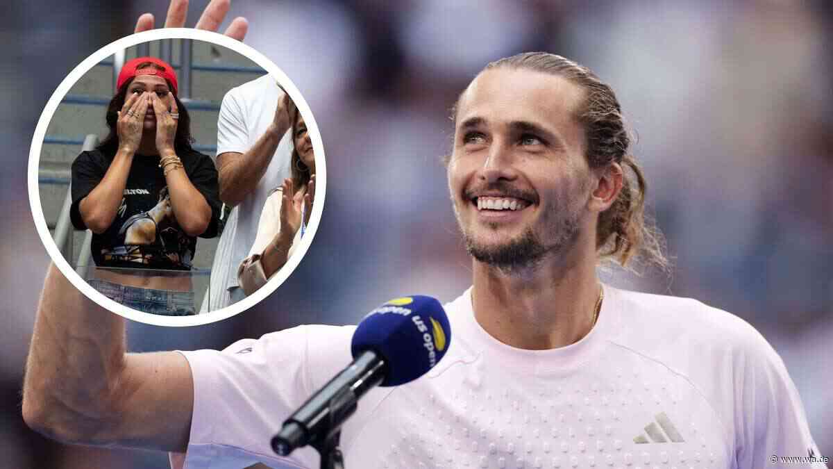 Zverev wendet sich nach US-Open-Sieg an berühmte Freundin seines Gegners