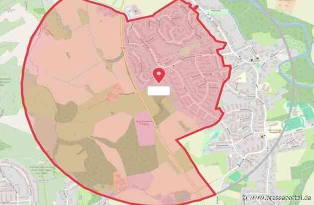 POL-KI: 260914.2 Schwentinental: Mittwoch 16. September 2026 - Bombenentschärfung im Ortsteil Klausdorf im Bereich Oberstkoppeler Weg