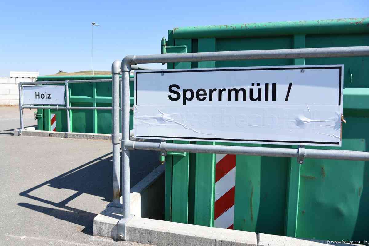 Wertstoffhöfe im Vogtland schließen früher