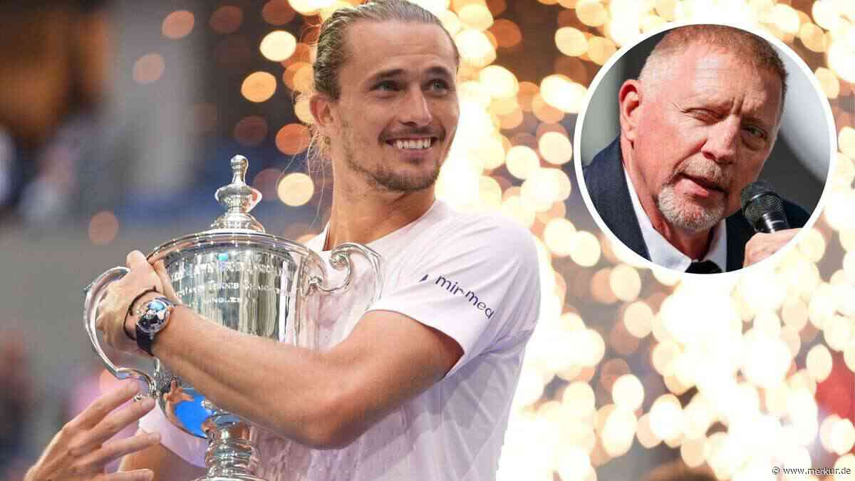 „Szene des Jahres“: Boris Becker adelt Zverev nach kuriosem US-Open-Moment