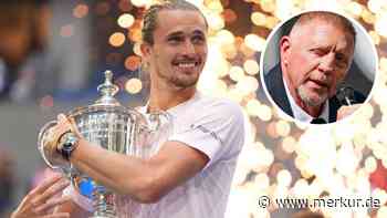 „Szene des Jahres“: Boris Becker adelt Zverev nach kuriosem US-Open-Moment