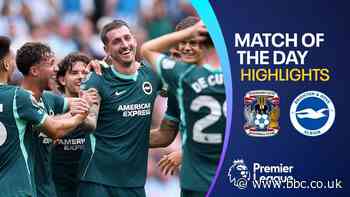 Dunk scores screamer as Brighton thrash 10-man Coventry