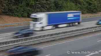 Funken sprühen, Teile fliegen: Betrunkener Lkw-Fahrer fährt zehn Kilometer auf Felgen über die A9