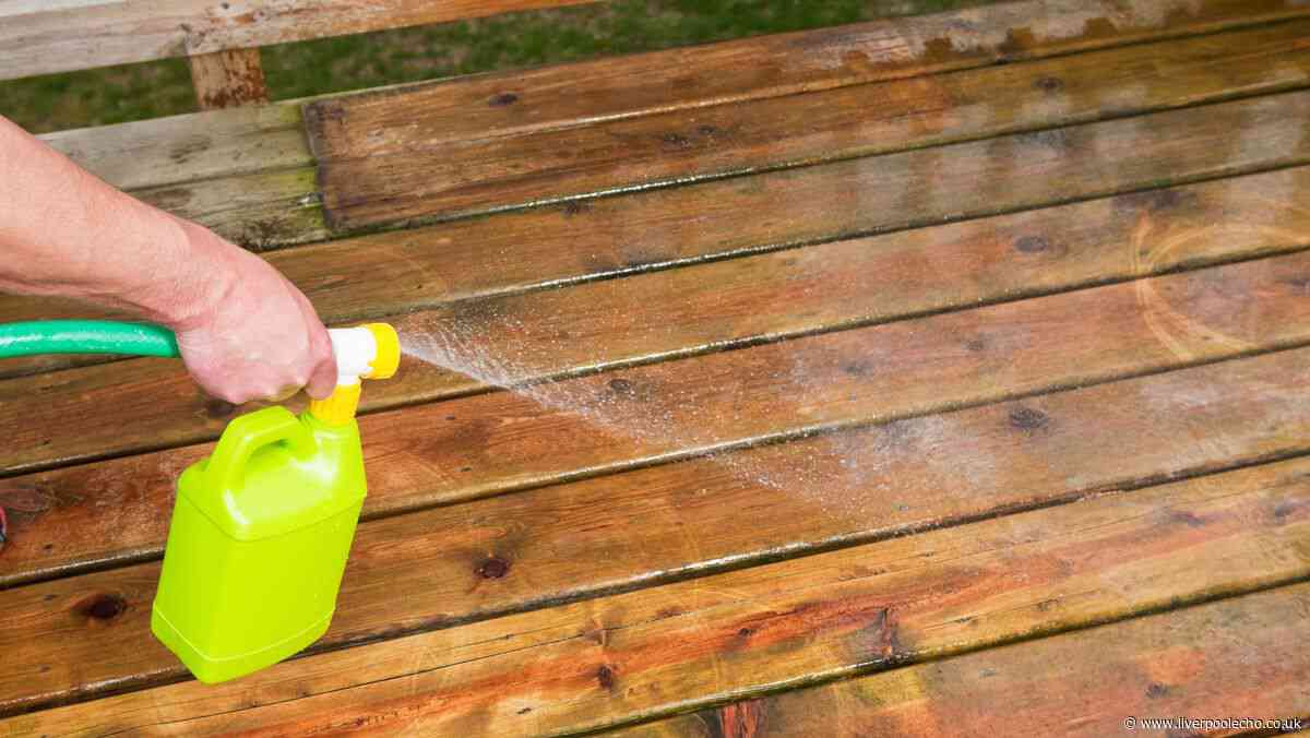 All Brits urged to spray white vinegar on patios until the end of October