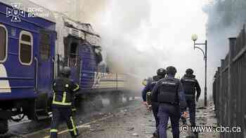 Russia hits passenger train on Ukraine's border with Poland, just misses 'diplomatic train'