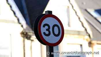 New 30mph speed limit on main Coventry road as part of cycleway works