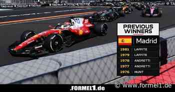 Formel 1 blamiert sich mit falscher Sieger-Grafik vor Madrid-Premiere