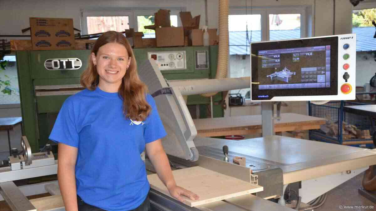 Schreinerin in Ausbildung: „Im Büro sitzen ist einfach nichts für mich"