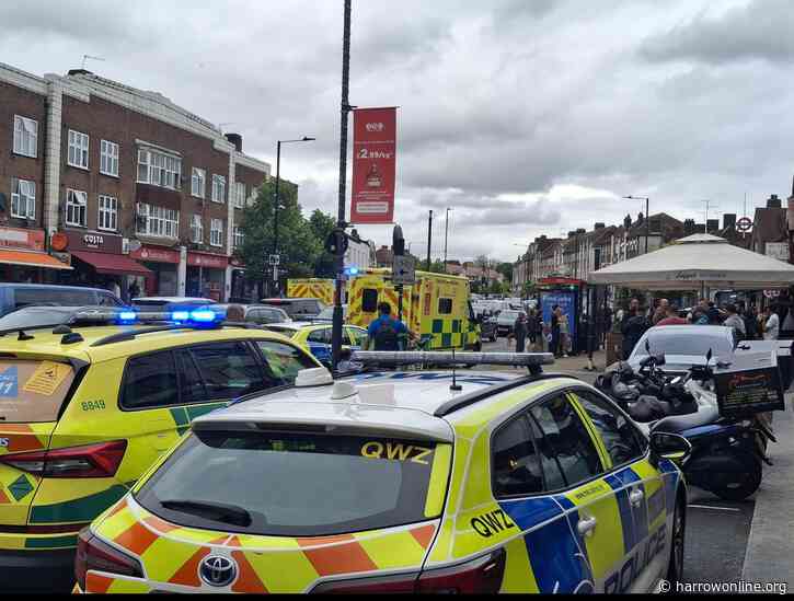 Man stabbed in Kingsbury shop as police investigate two incidents yards apart