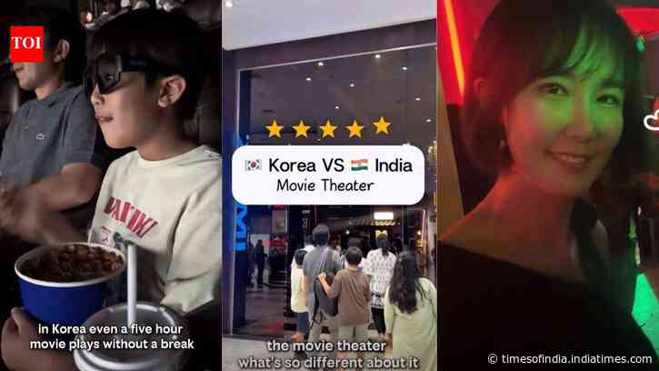 Korean woman’s India movie theatre experience leaves her saying, "Now I think India is better"
