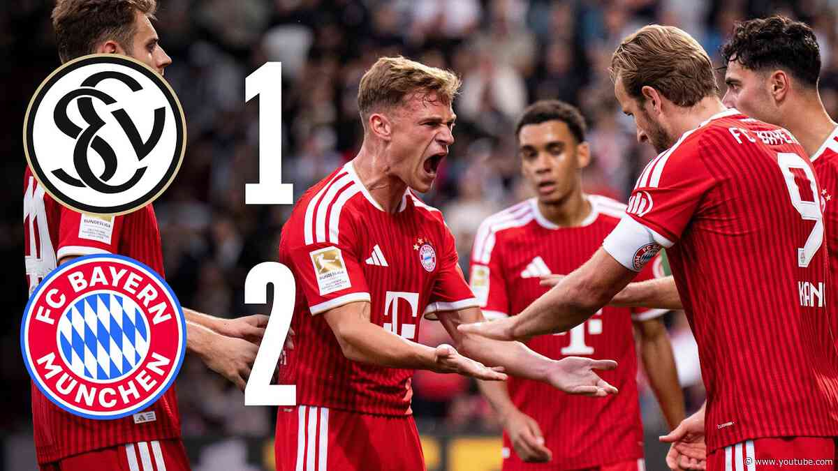 Kane and Karl secure the win! | SV 07 Elversberg - FC Bayern | Highlights Bundesliga