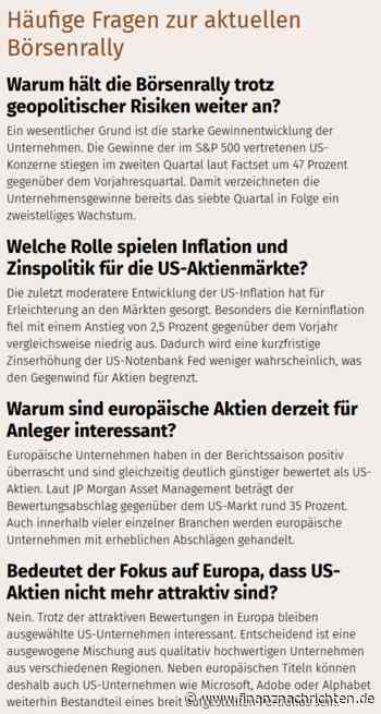 Frank Fischer (Shareholder Value): Preissetzungsmacht hebelt Energiepreise und Inflation aus