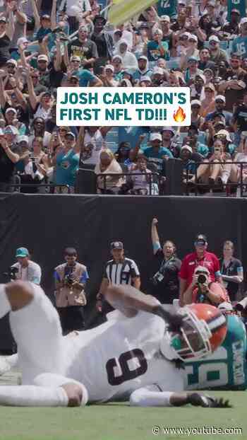 First Catch. First TD. #CLEvsJAX #DUUUVAL