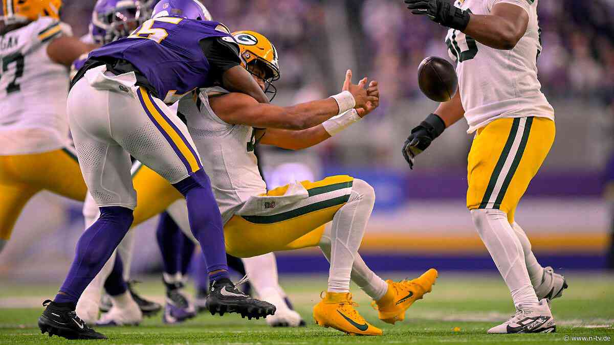 NFL-Erkenntnisse aus Woche 1: Wilde Vikings fallen über Packers her - Falcons in großer Not