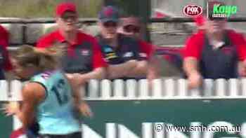 ‘Not eliciting that duty of care’: AFLW player hit with three-game ban for jaw-breaking bump