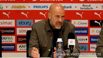 Bosz ziet balende wisselspeler bij PSV: 'Hij had het er heel moeilijk mee zag ik'
