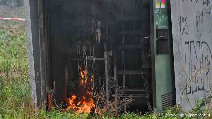 Acht bedrijven nog zonder stroom na brand in stroomhuisje