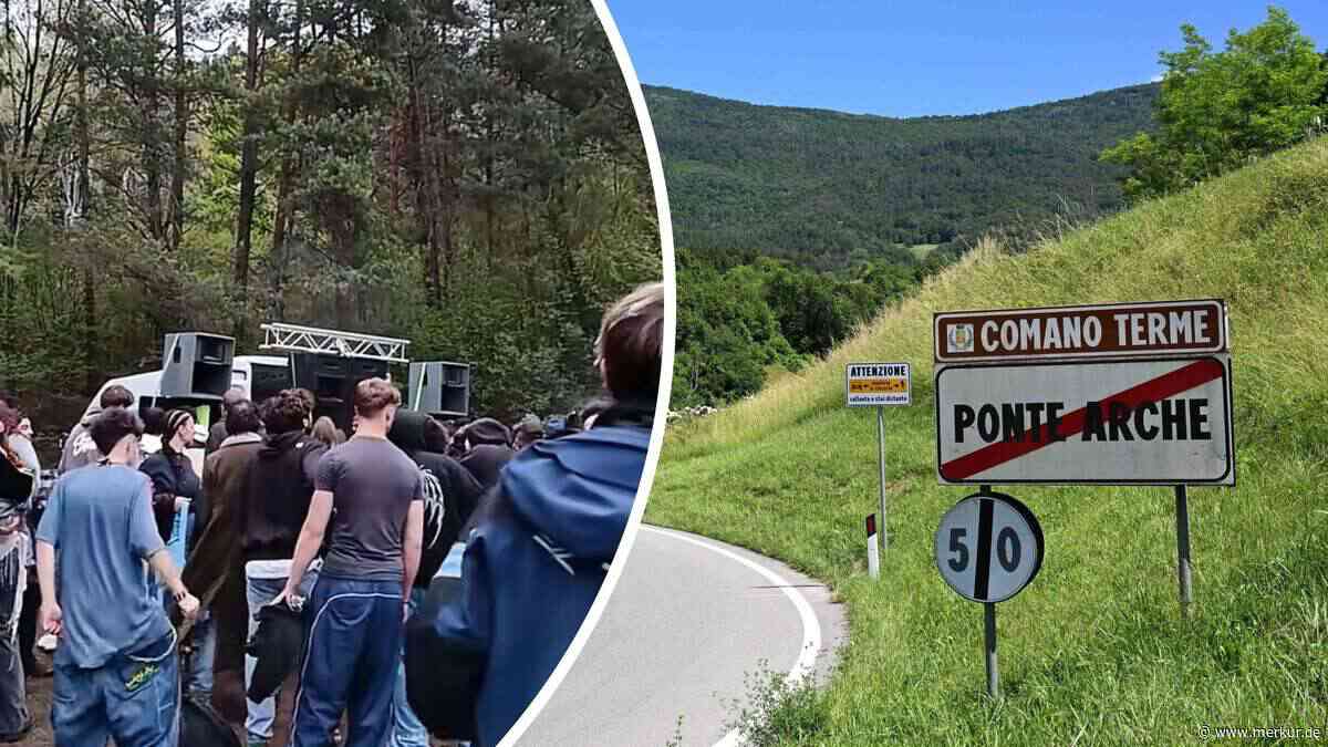 Hunderte feiern auf Bergwiese in den Alpen: Italien-Kurort wegen illegaler Rave-Party komplett überrannt