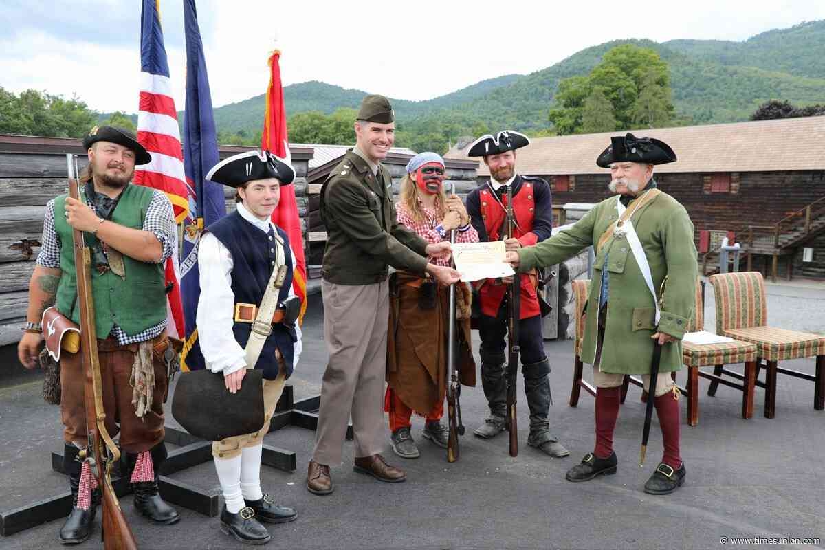 Duty Calls: Army Guard soldier promoted at historic battle site
