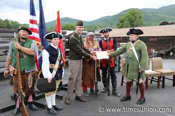 Duty Calls: Army Guard soldier promoted at historic battle site