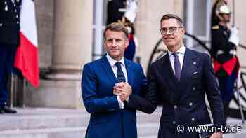 Französische Atom-Initiative: Macron gewinnt Finnland für "erweiterte" nukleare Abschreckung