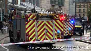 Police issue update after substance thrown on teenager in Manchester city centre