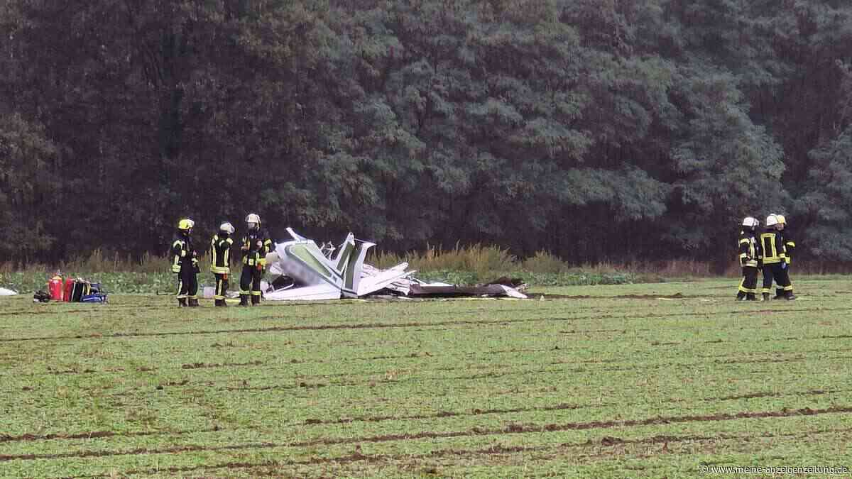 Drei Tote bei Absturz von Kleinflugzeug im Rheinland