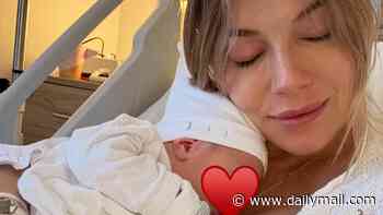Sienna Miller says she feels like a 'lactating heifer' and is struggling to dress her 'massive boobs' after being 'pregnant or breastfeeding for nearly four years'