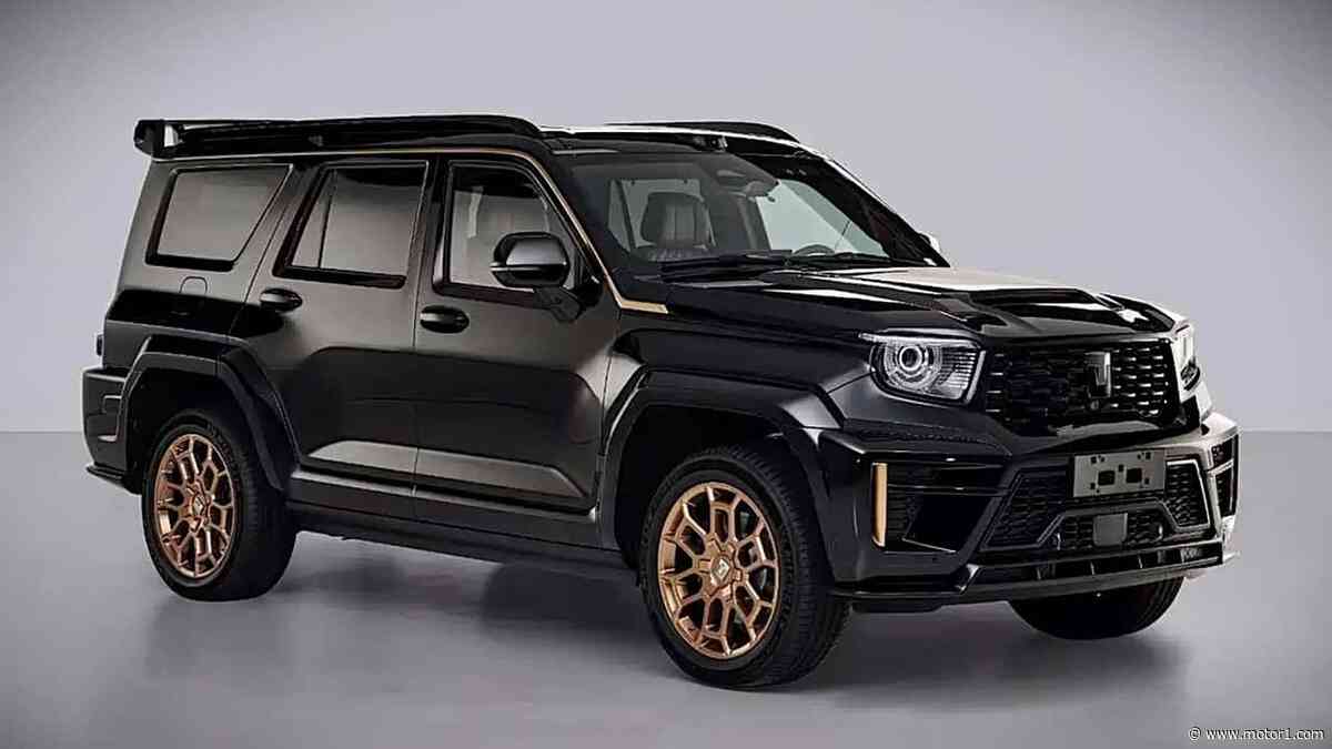 This Massive Chinese SUV Is Quite Literally A Tank