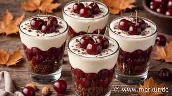 Schwarzwälder-Kirschtorte im Glas: kein Backen, vegan und in weniger als 15 Minuten fertig