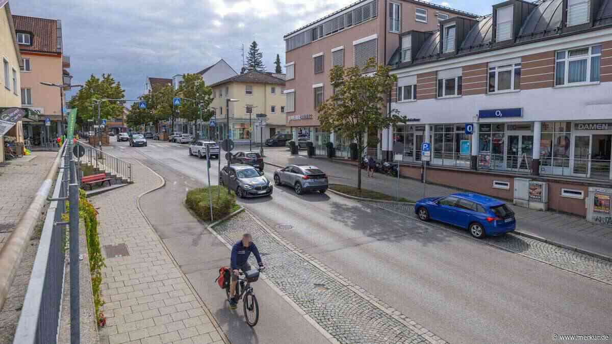 Grüne wollen Untere Bahnhofstraße in Germering neu gestalten lassen