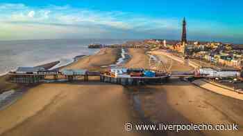 Dramatic scenes on Blackpool beach as rescuers reach dog and owner 'minutes before disaster'