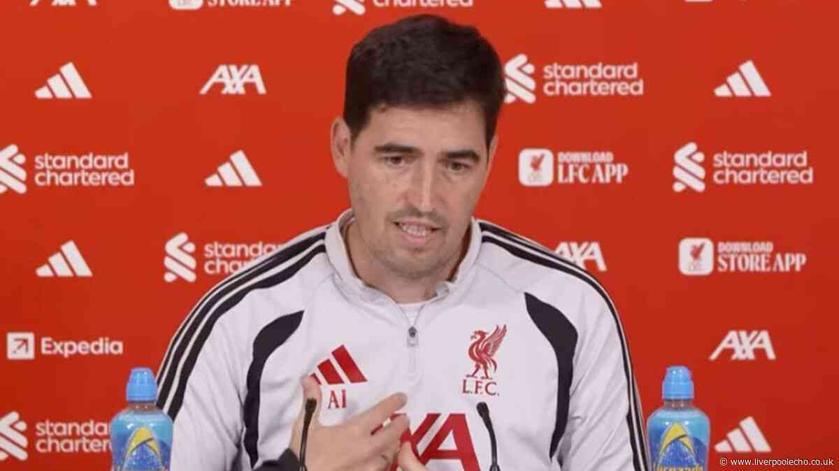 Andoni Iraola confirms Liverpool goalkeeper decision and issues Conor Bradley injury update
