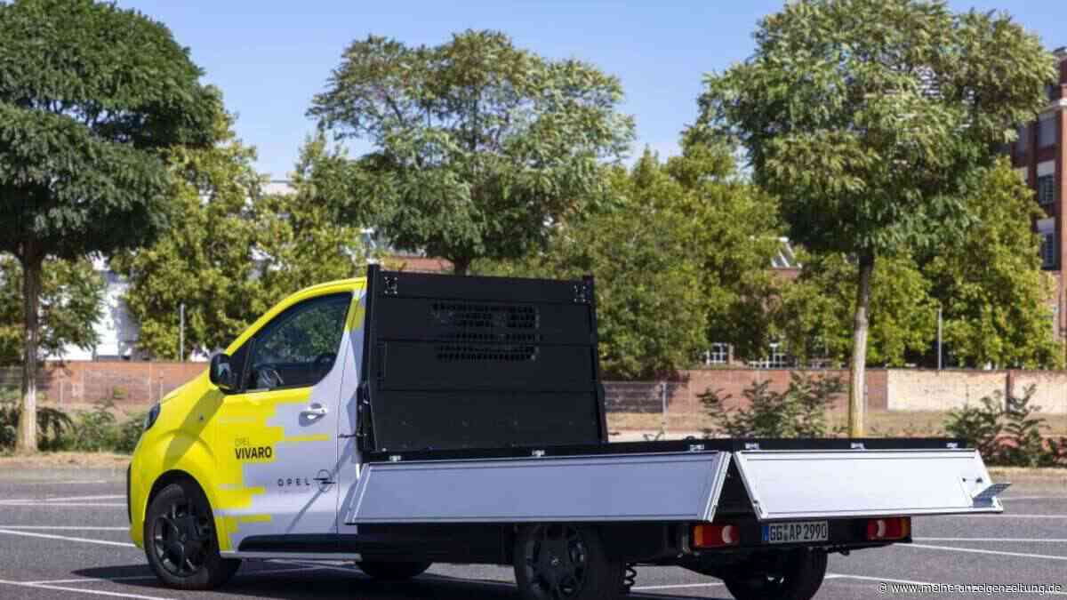 Diesel für die Baustelle – Opel Vivaro Pritsche