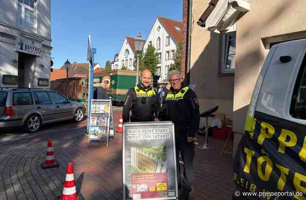 POL-WHV: Aktionswoche "Aktiv und informiert" - Prävention im direkten Austausch auf dem Vareler Wochenmarkt