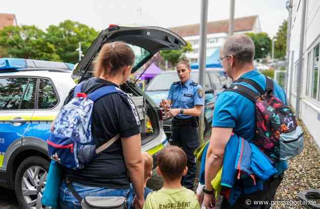 POL-DA: Erbach: "Blaulichttag" der Polizeidirektion Odenwald - "Einsatz verdient Respekt" - Knapp 2000 Besucherinnen und Besucher waren dabei