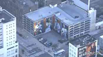 SEE IT: Massive mural in downtown Cleveland