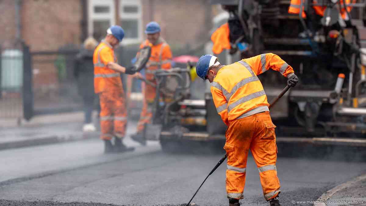 Full lists of road closures in Tameside due to road resurfacing works