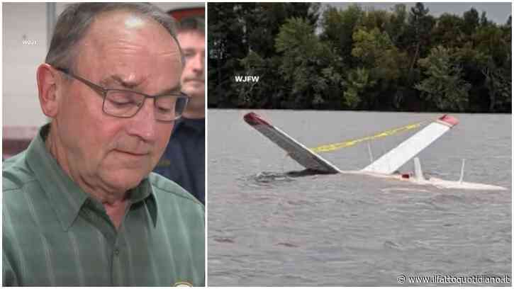 “Il pilota mi ha detto: ‘Stiamo precipitando. Stringi forte la cintura di sicurezza’. L’aereo affondava, abbiamo raggiunto la riva nuotando. Dio ha vegliato su di noi”: Tom Tiffany si salva per miracolo