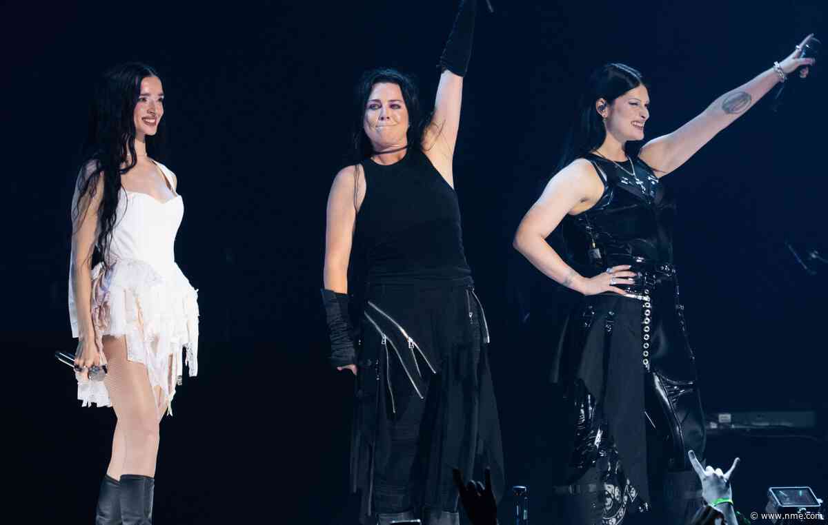 Watch Amy Lee, Courtney LaPlante and Poppy play ‘End Of You’ together live for first time at Evanescence’s London show