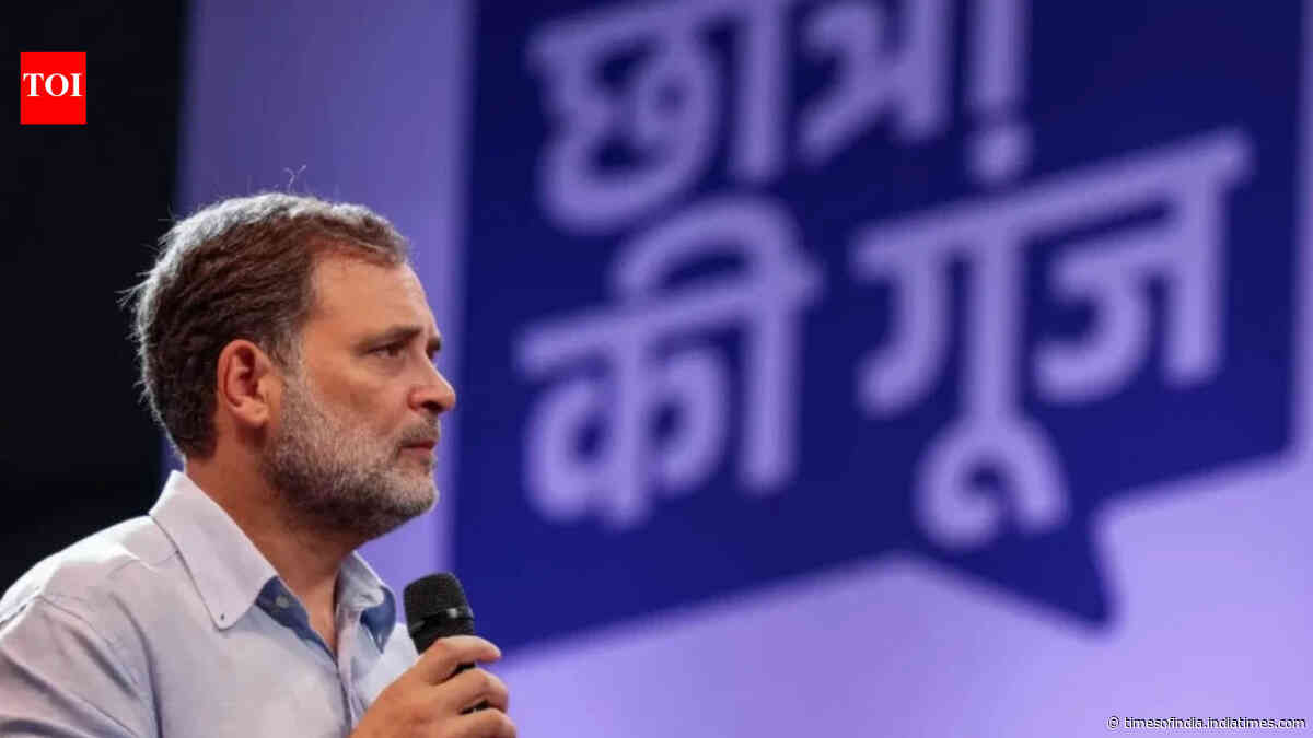 ‘Your collective voice’: Rahul Gandhi invites students to ‘Chhatron Ki Goonj’ in Indore