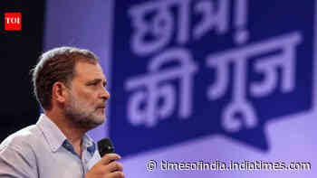 ‘Your collective voice’: Rahul Gandhi invites students to ‘Chhatron Ki Goonj’ in Indore