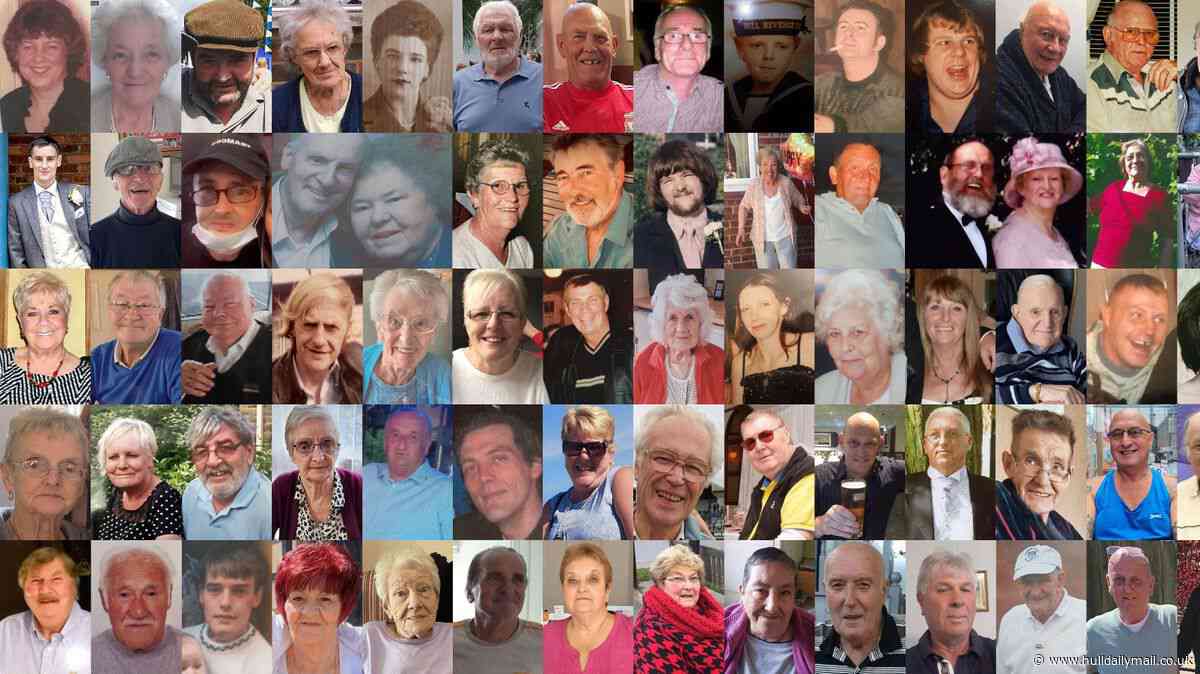 Legacy - the stories that must be told: 24 of the loved ones who whose families will never forgive or forget