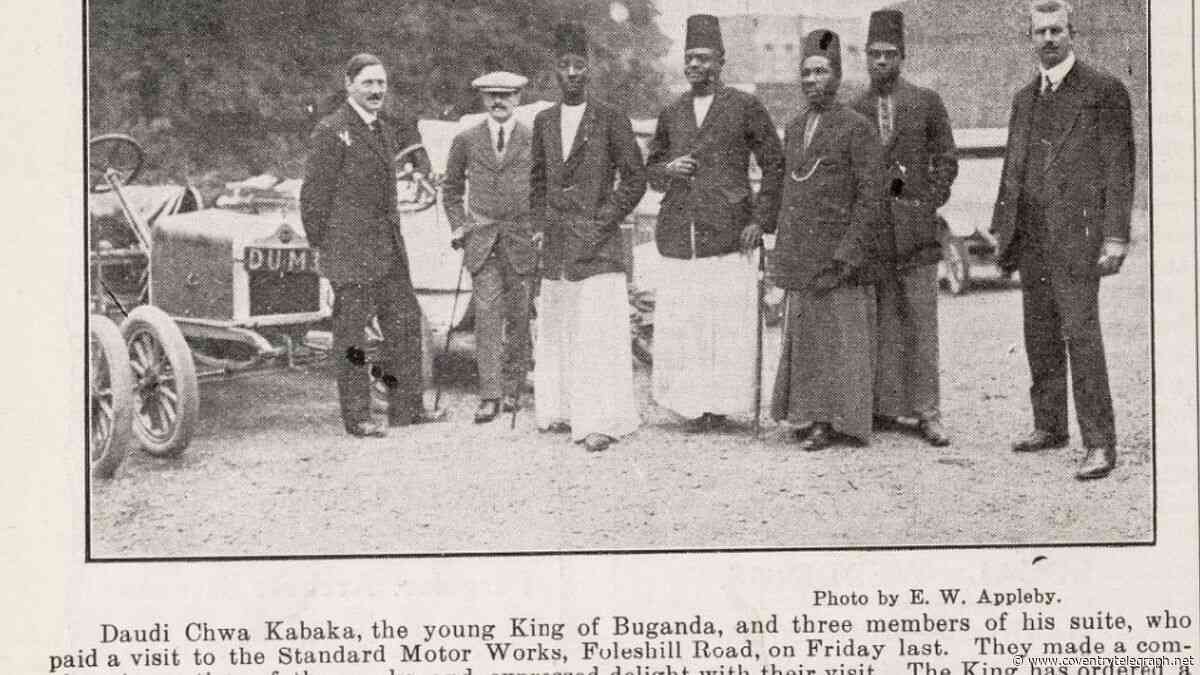 The day African royalty came to Coventry and bought one of kingdom's earliest cars