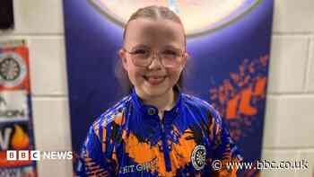 Heidi The Hit Girl, 8, dreaming of darts glory