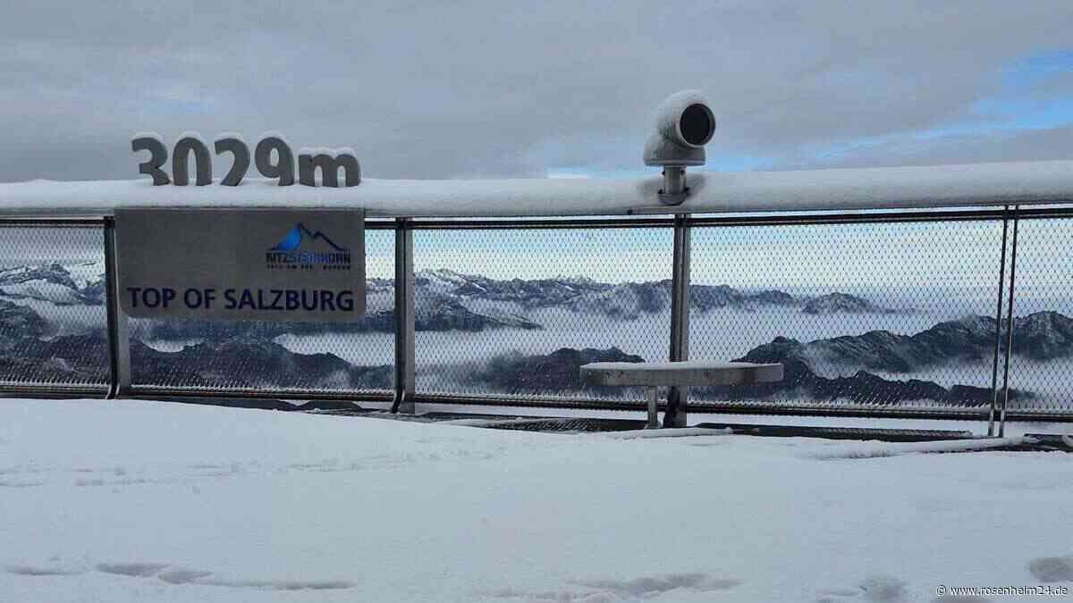 Mitten im September wird Österreich weiß – Skigebiet freut sich über Schnee: „Wir wären bereit“