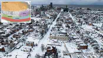 Map reveals which states could be robbed of a white Christmas by El Niño